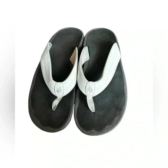 Olukai Ohana Flip Flop Sandals Size W9 Brown Quick-Dry - Picture 1 of 11